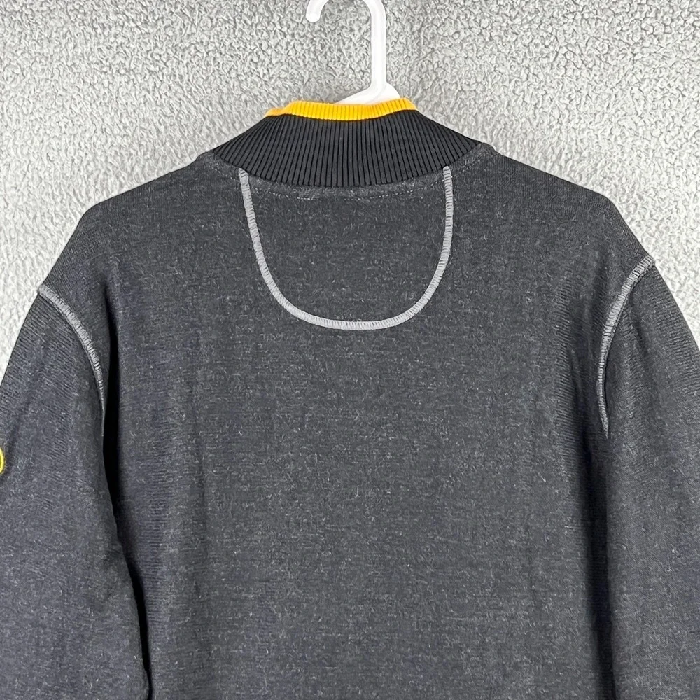 Tommy Bahama Men's Green Bay Packers 1/4 Snap Sweater Sweatshirt‎ Size Large